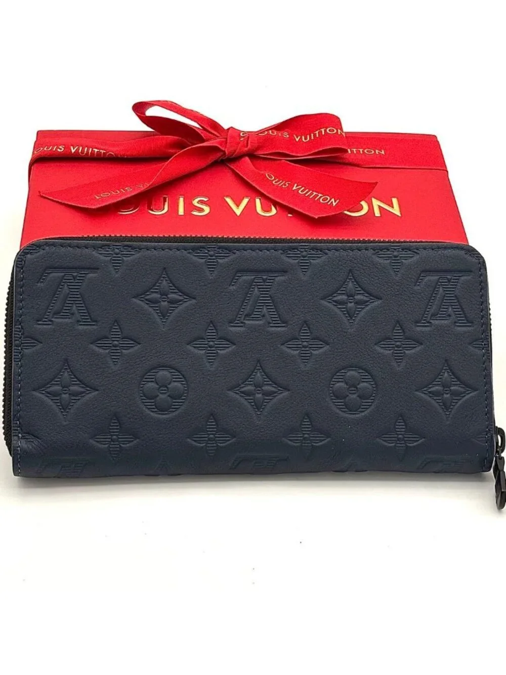 Louis Vuitton Wallet Zippy Horizontal Navy